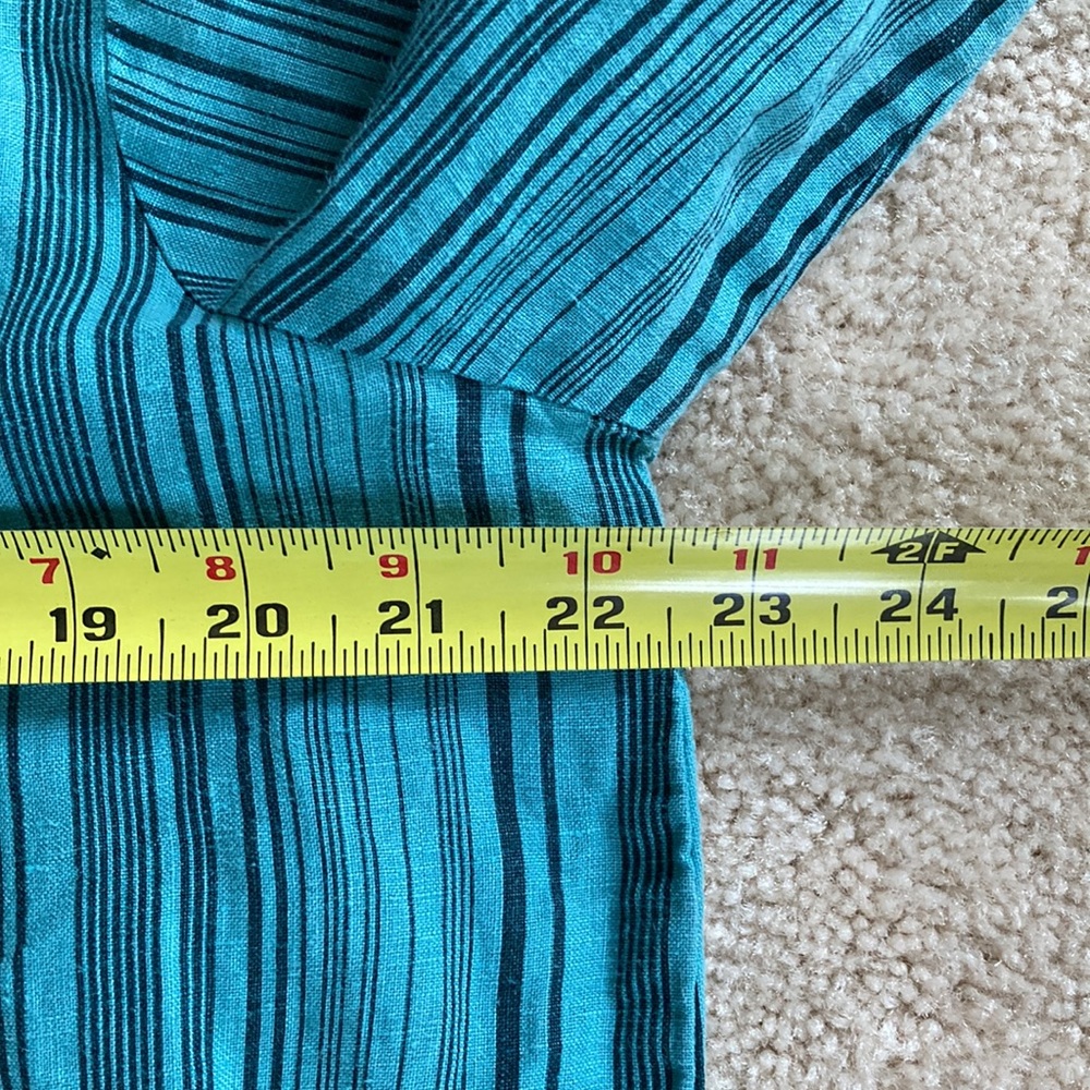 Striped 100% linen tunic - Picture 5 of 7